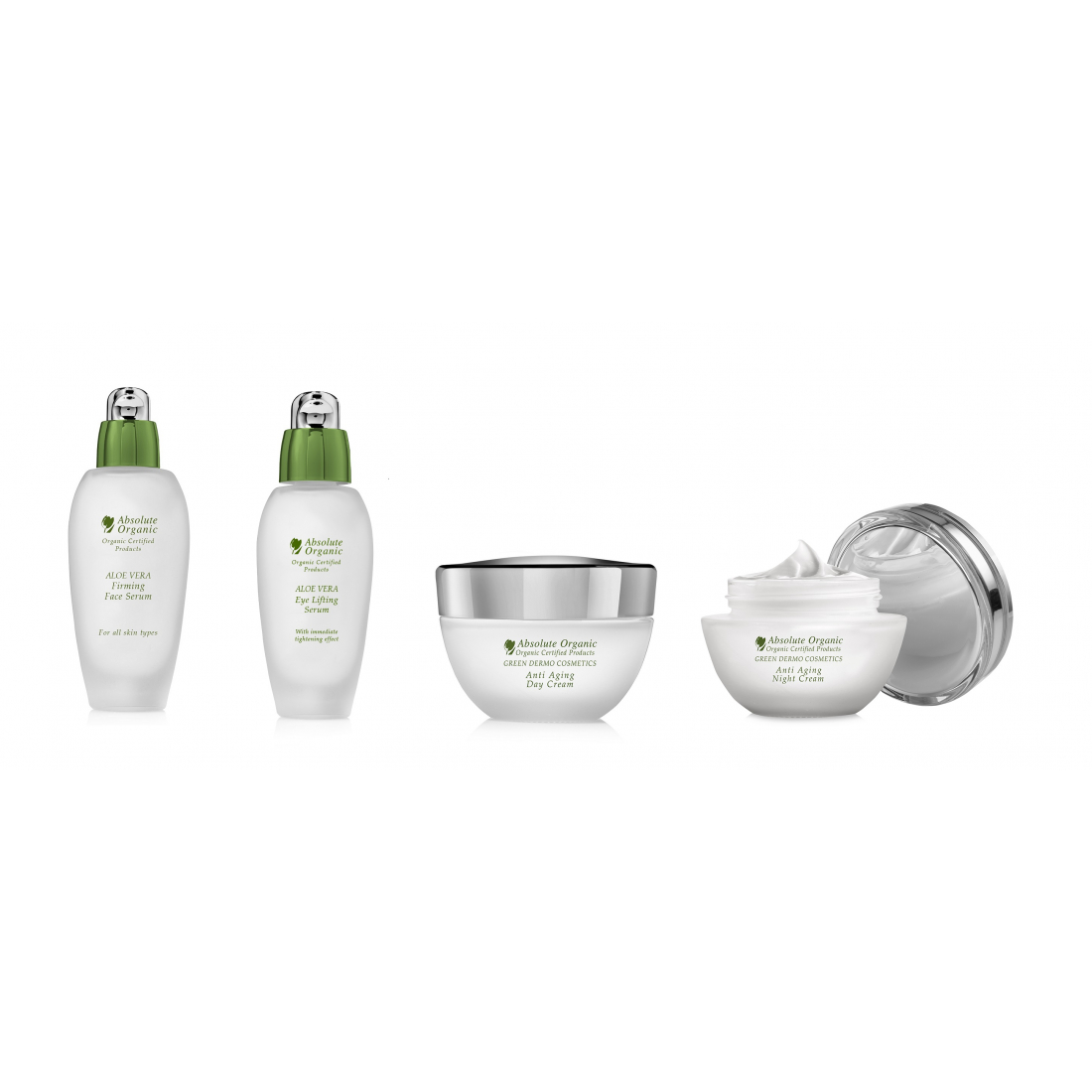 'Routine raffermissante Bio à l'Aloe Vera' SkinCare Set - 4 Pieces