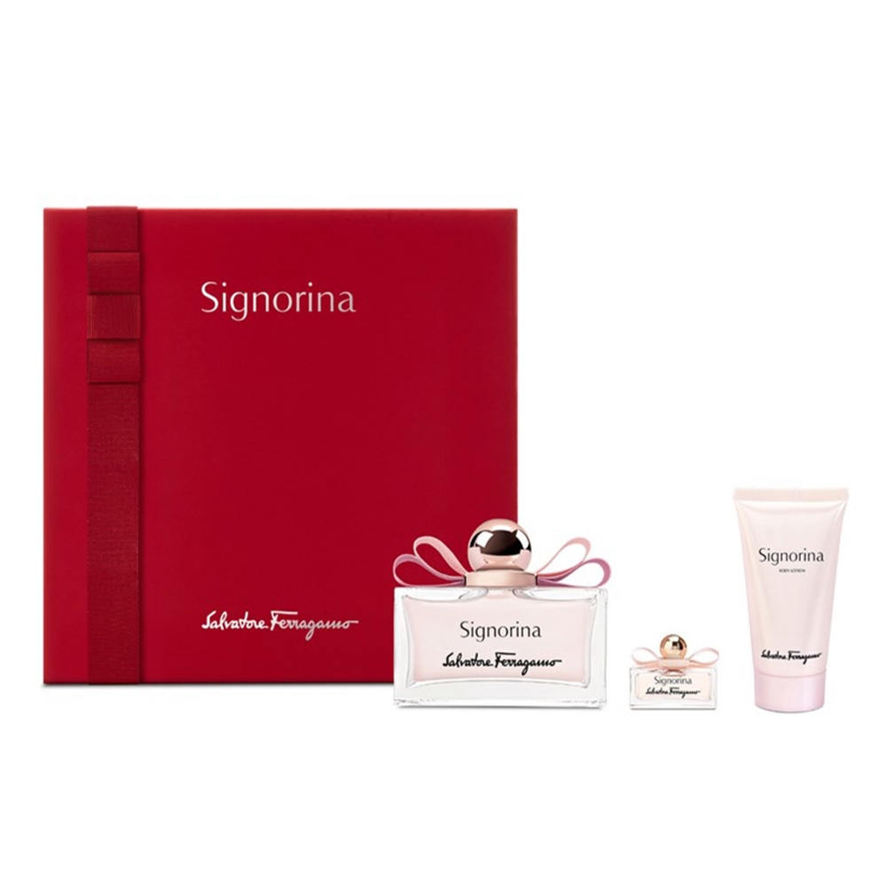 'Signorina' Perfume Set - 3 Pieces