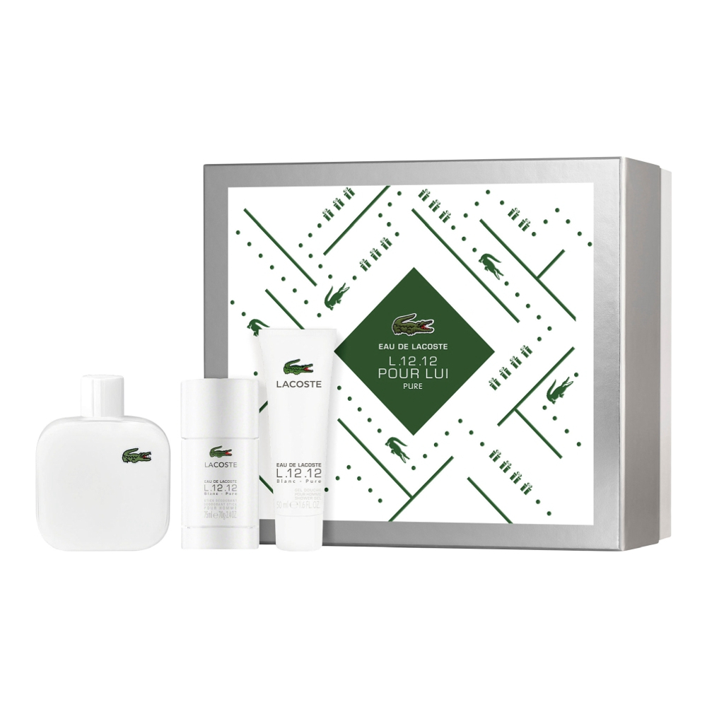 Coffret de parfum 'Eau De Lacoste L.12.12 Pour Lui' - 3 Pièces