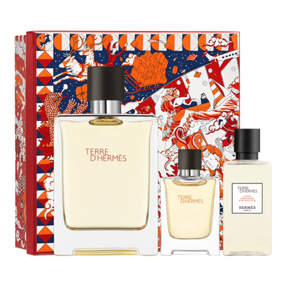 Coffret de parfum 'Terre d'Hermès' - 3 Pièces