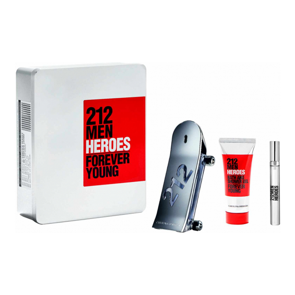 Coffret de parfum '212 Men Heroes' - 3 Pièces