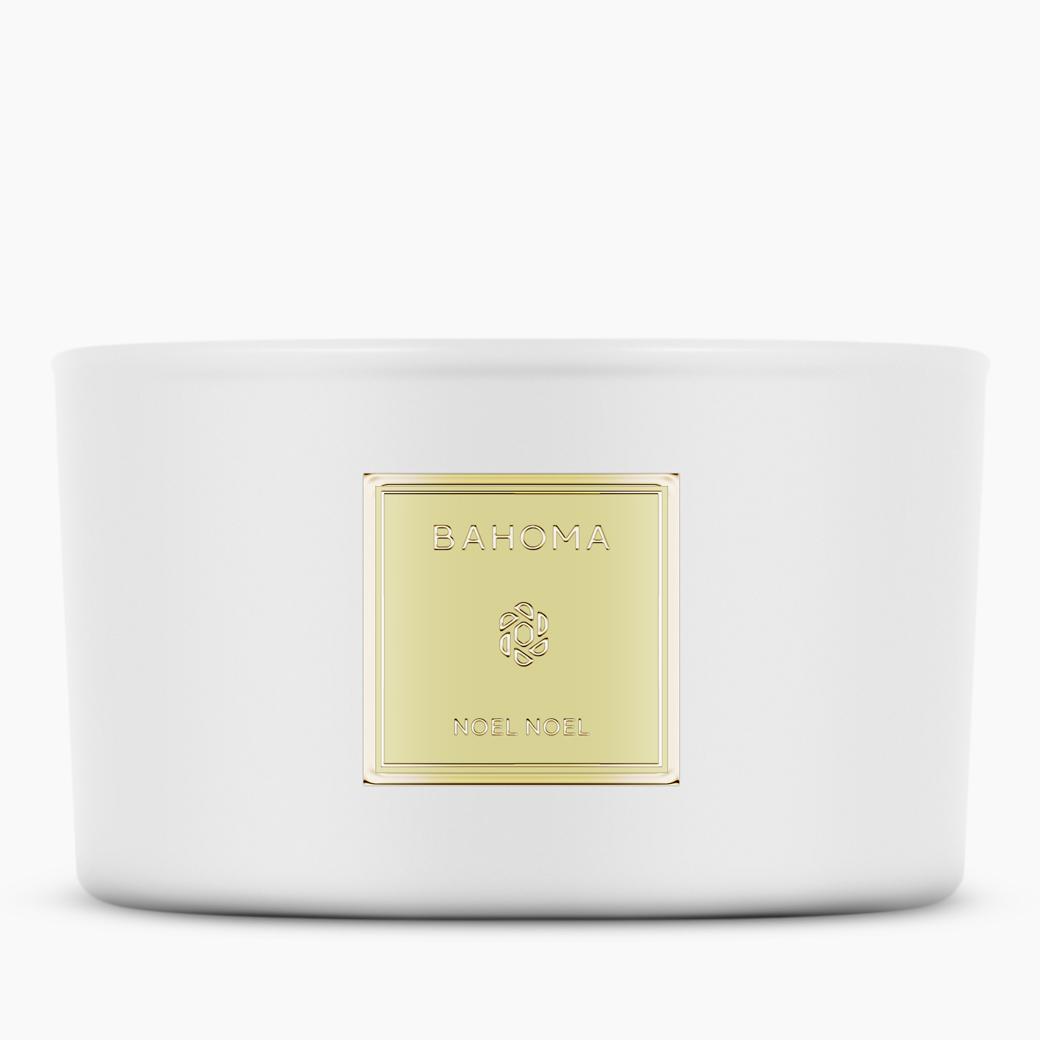 Bougie 3 mèches 'Christmas' - Noel Noel 400 g