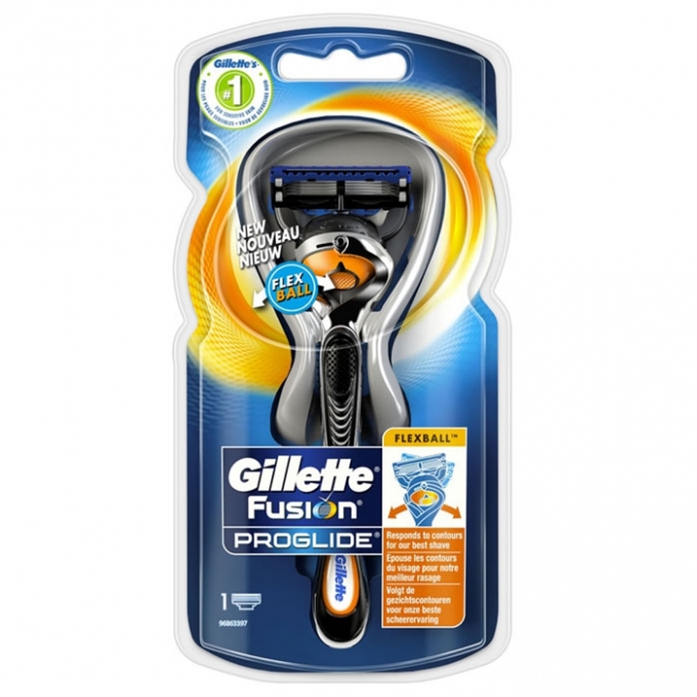 'Fusion Proglide Flexball' Razor + Refill