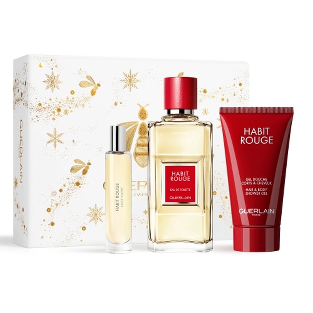 Coffret de parfum 'Habit Rouge' - 3 Pièces