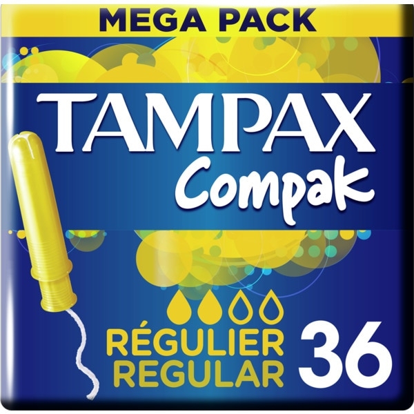 'Compak Regular' Tampon - 36 Pieces