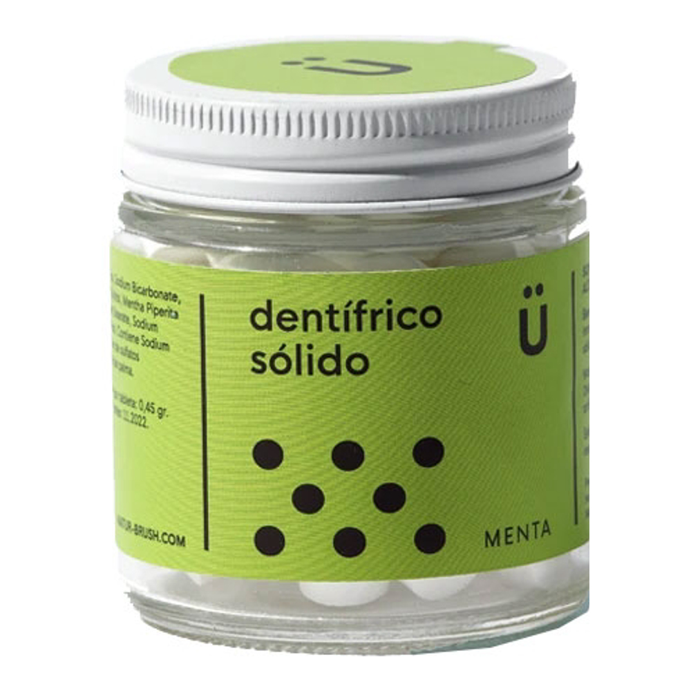 'Natural Mint' Solid toothpaste - 120 Tablets