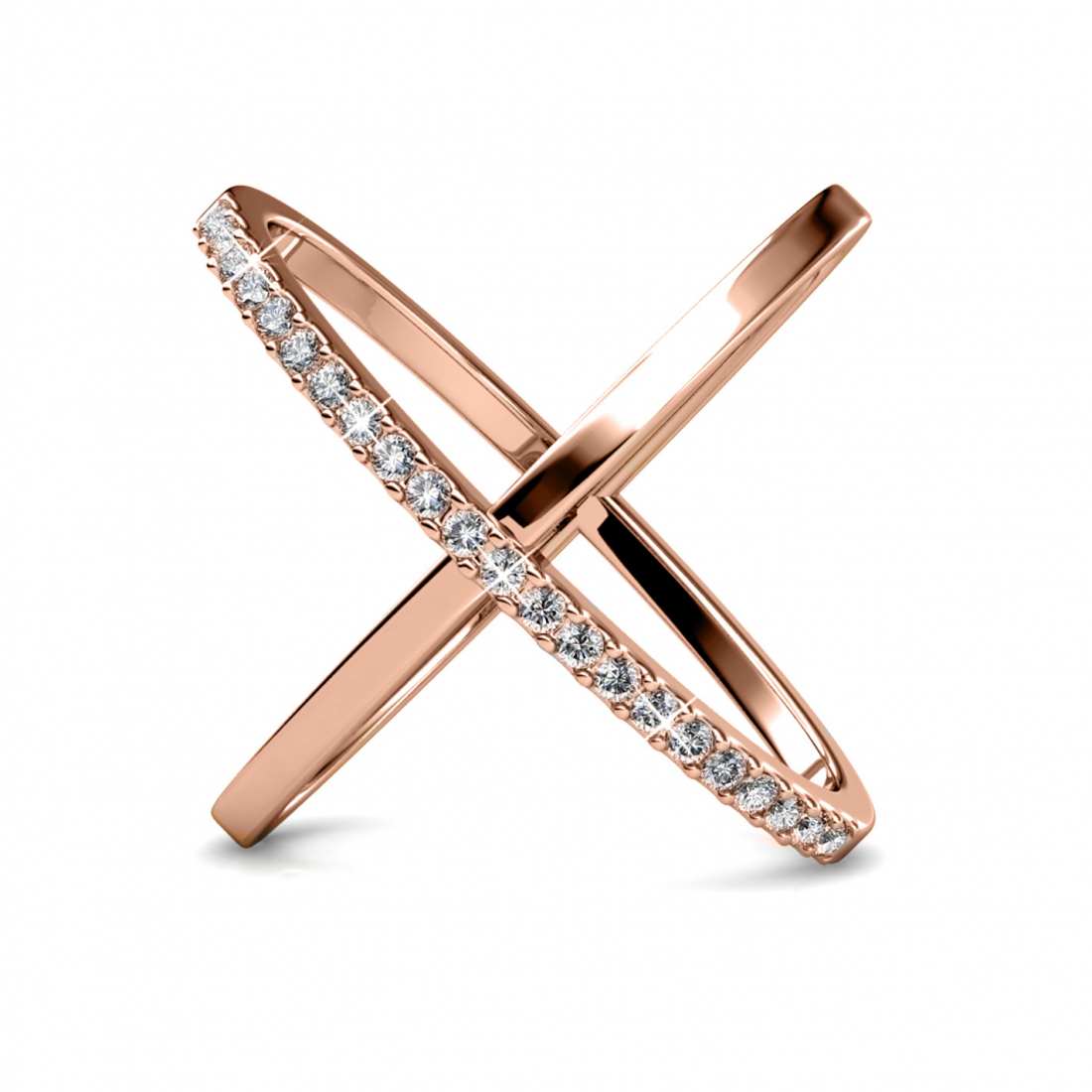 Bague 'X Duo' pour Femmes