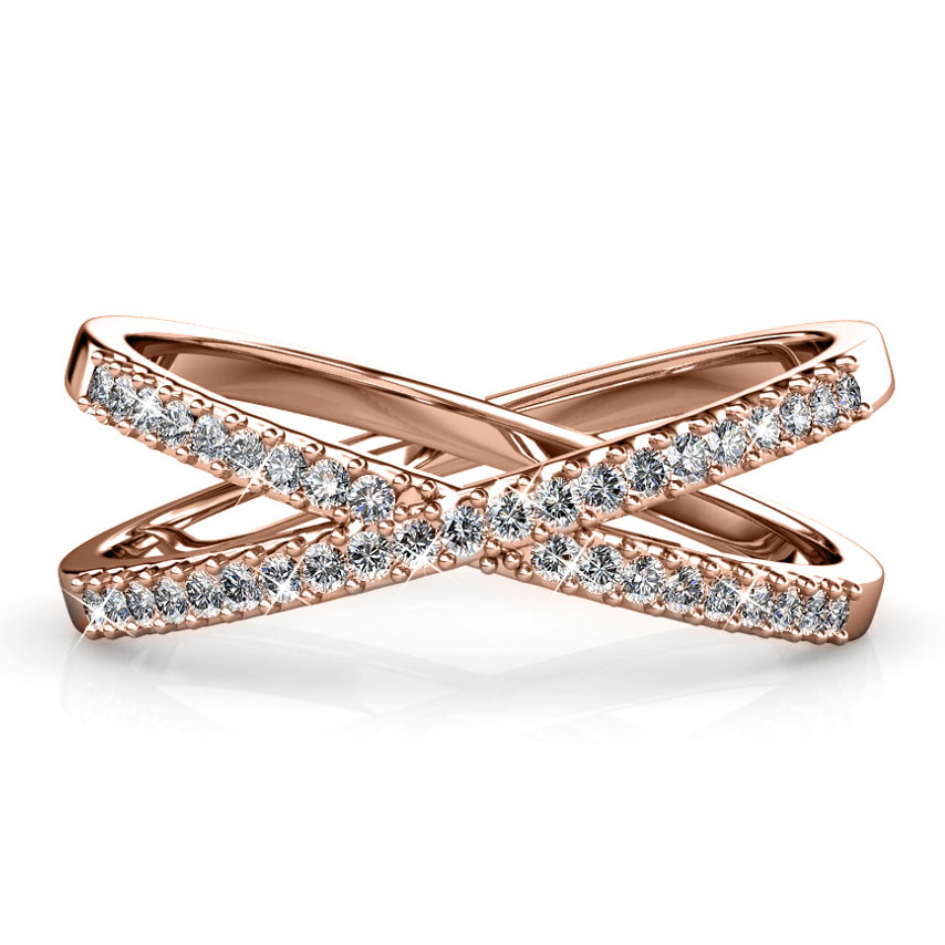 Bague 'X' pour Femmes