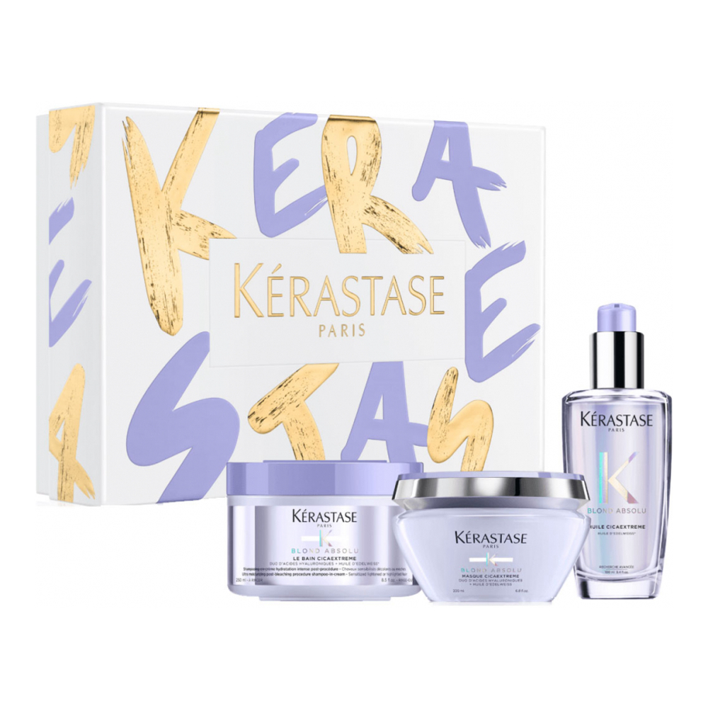 Set de soins capillaires 'Blond Absolu Holiday' - 3 Pièces