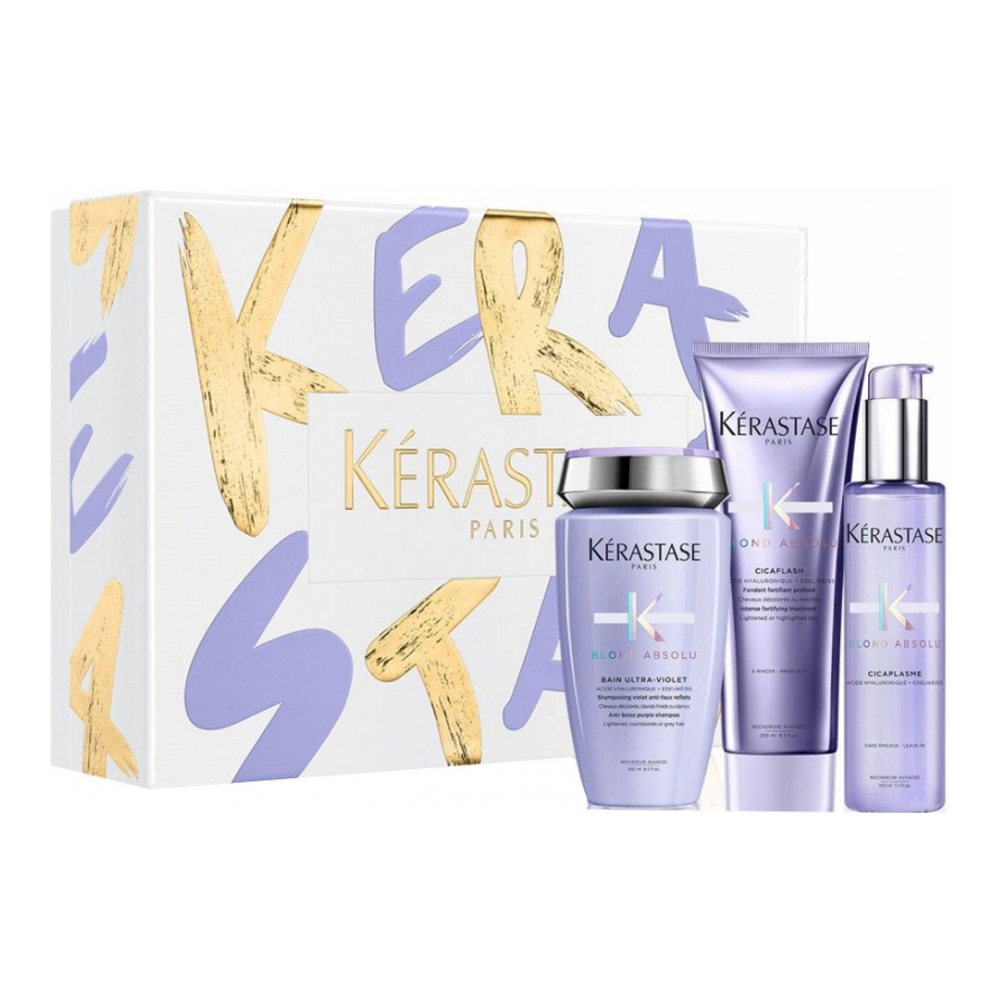Set de soins capillaires 'Blond Absolu Holiday' - 3 Pièces