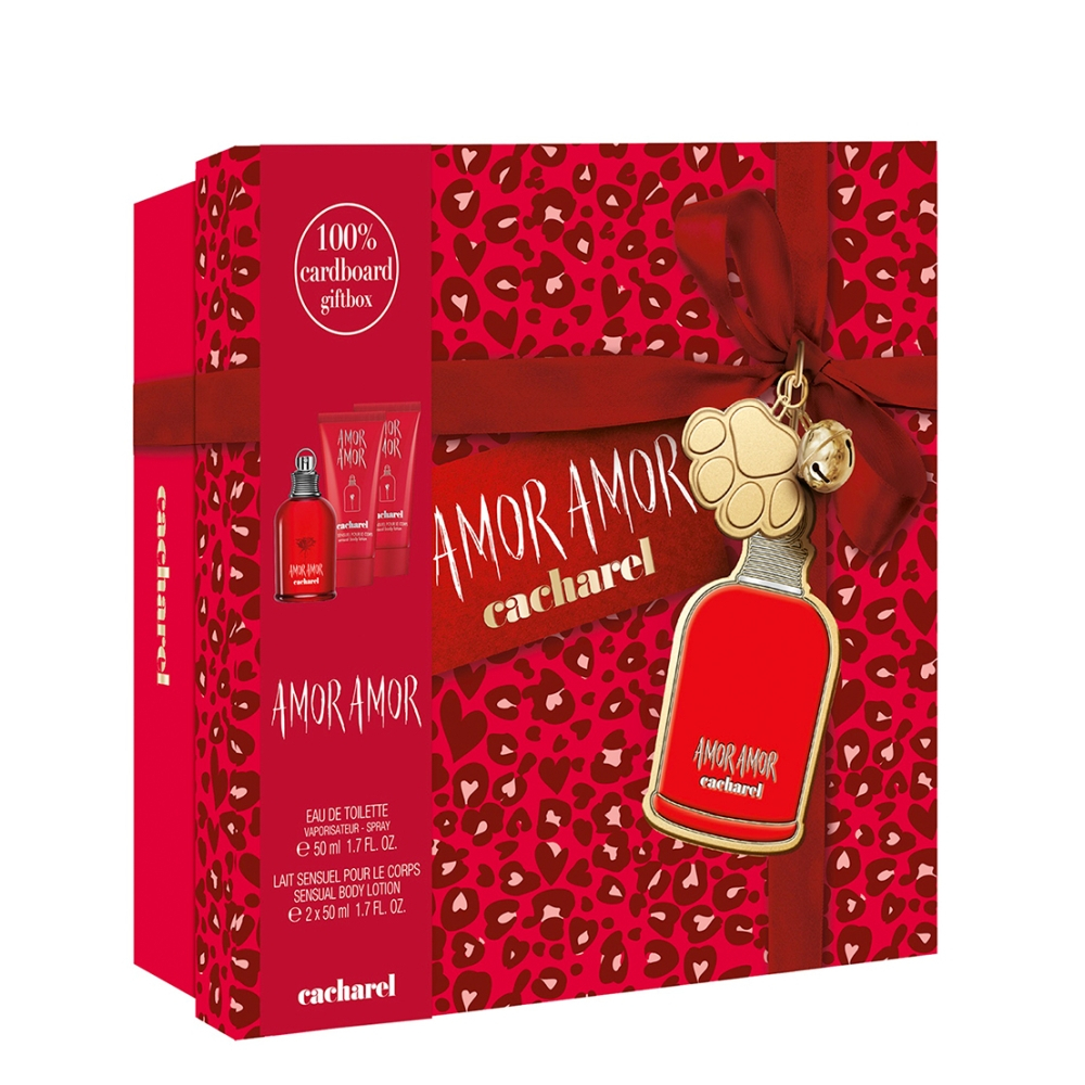 'Amor Amor' Coffret de parfum - 3 Pièces