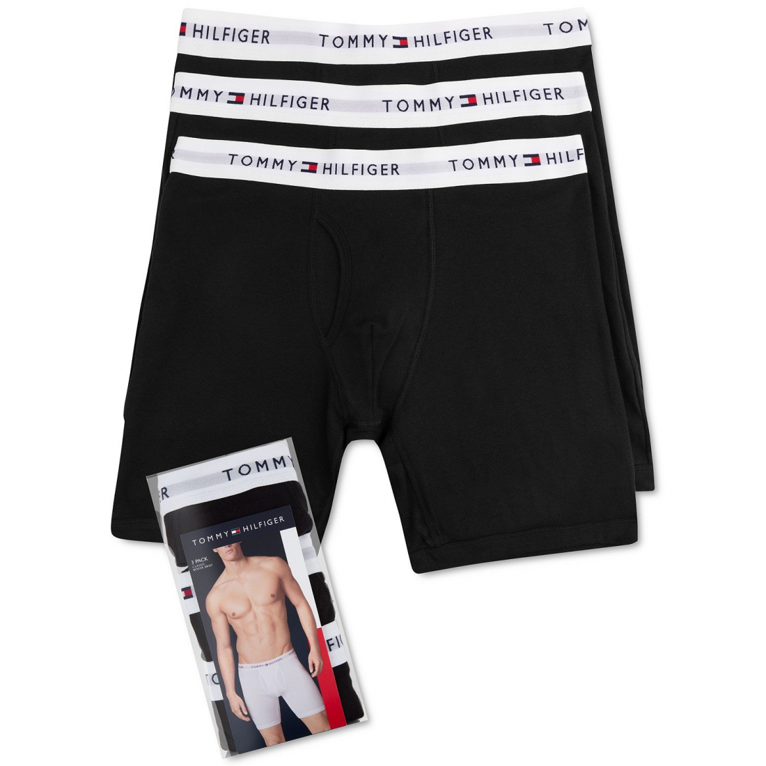 '3-Pack Classic Cotton Boxer Briefs' für Herren