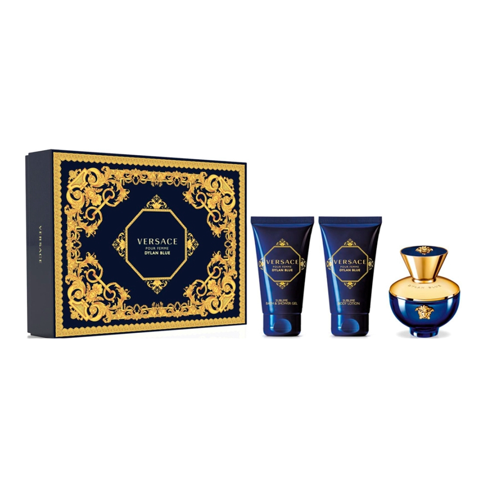 'Dylan Blue Femme' Coffret de parfum - 3 Pièces