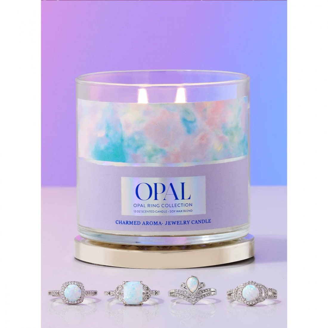 Set de bougies 'Opal' pour Femmes - 340 g