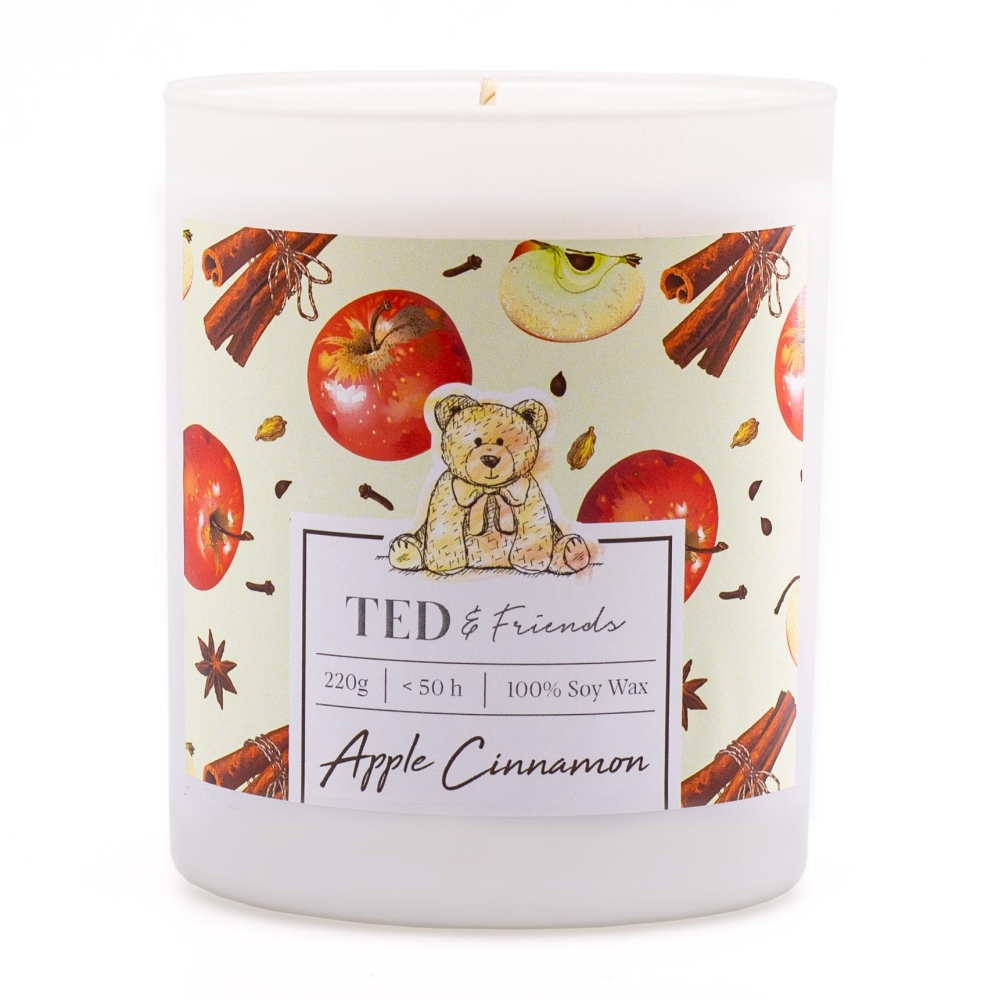 Bougie parfumée 'Apple Cinnamon' - 220 g