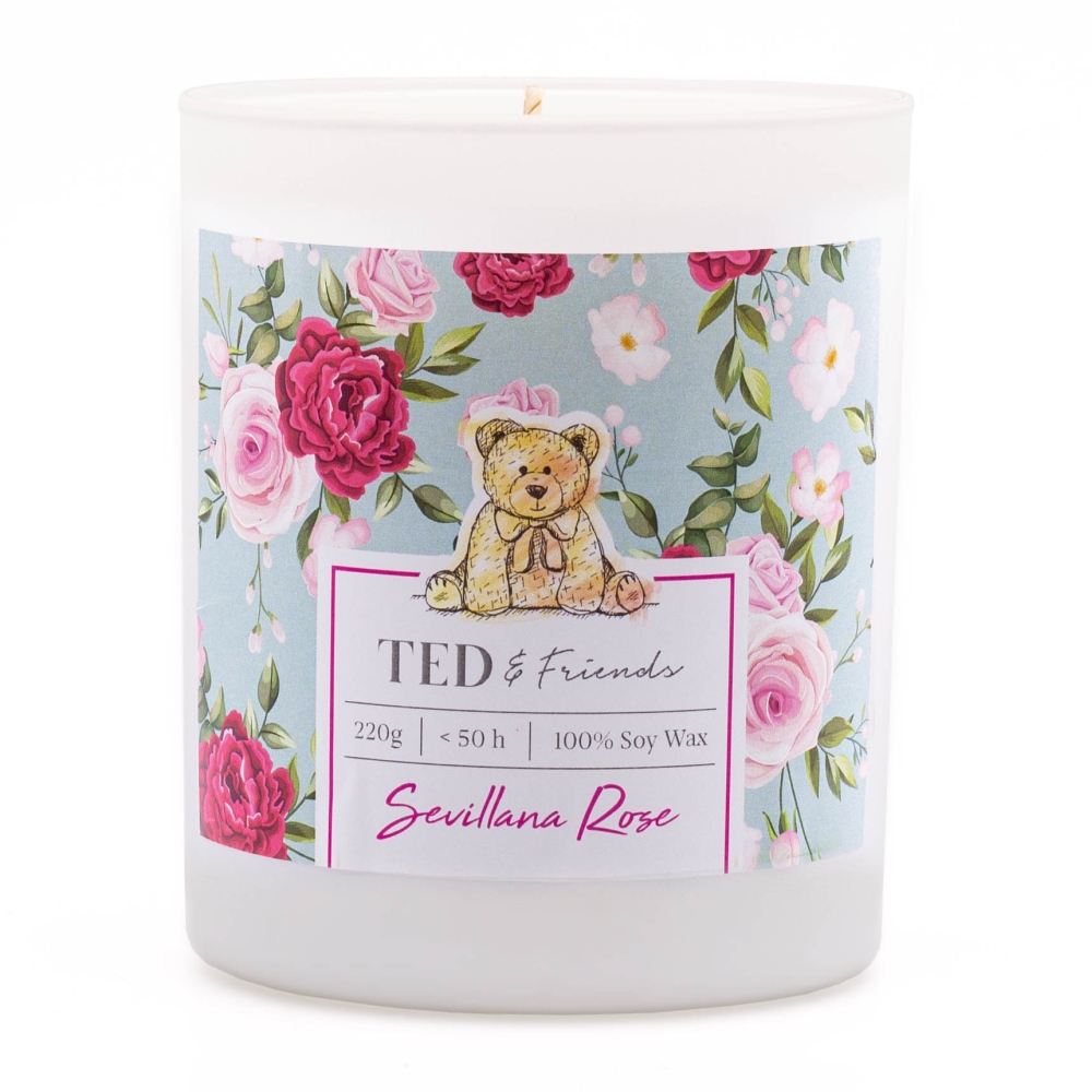 'Sevillana Rose' Scented Candle - 220 g