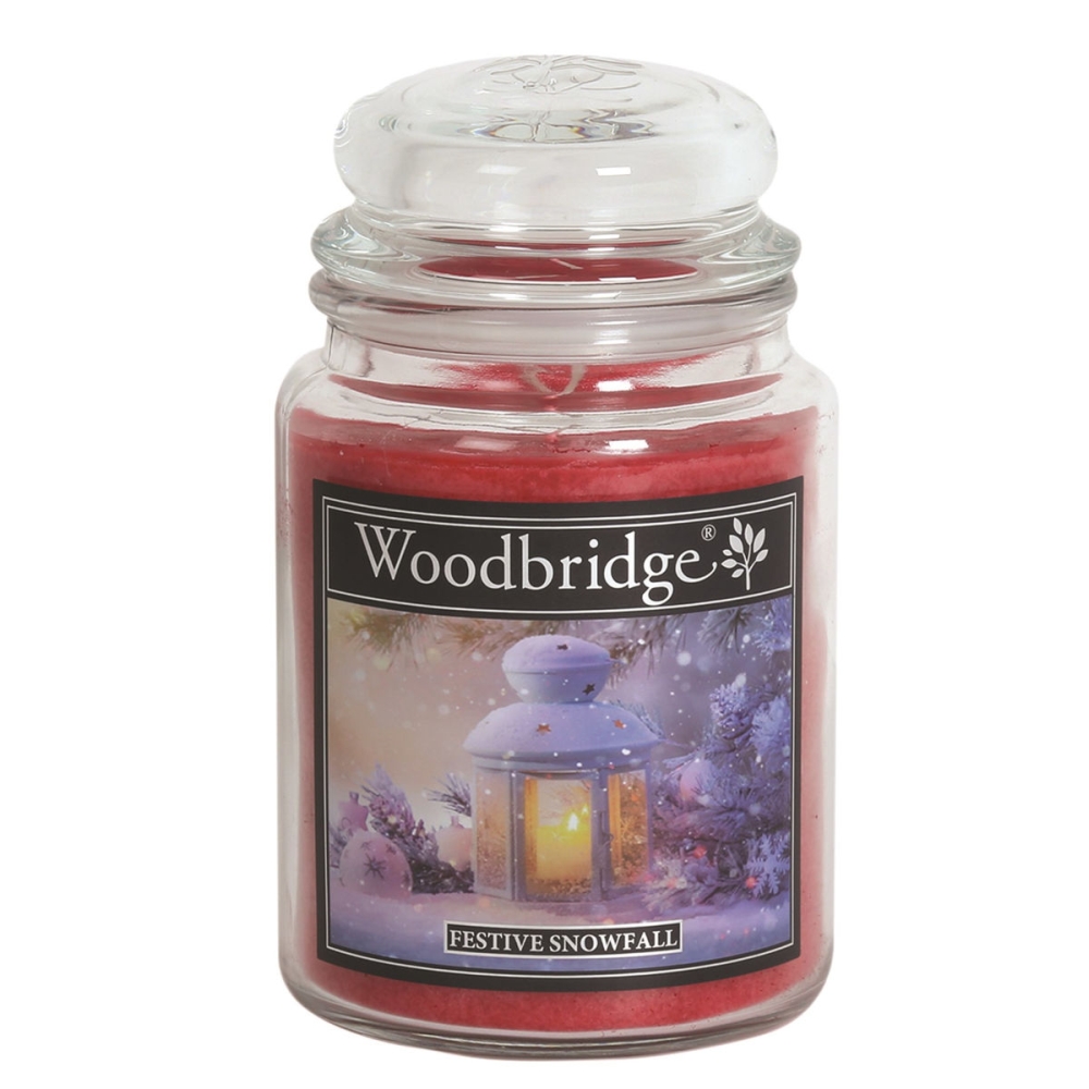 'Festive Snowfall' Scented Candle - 565 g