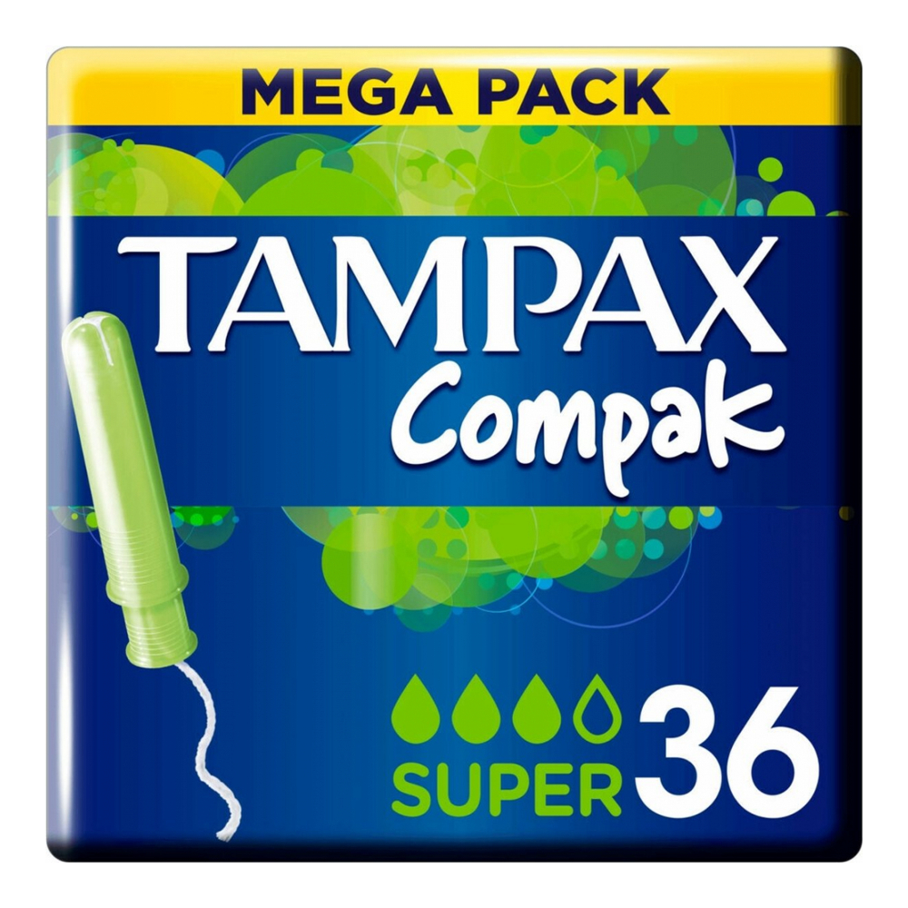 'Compak Super' Tampon - 36 Stücke
