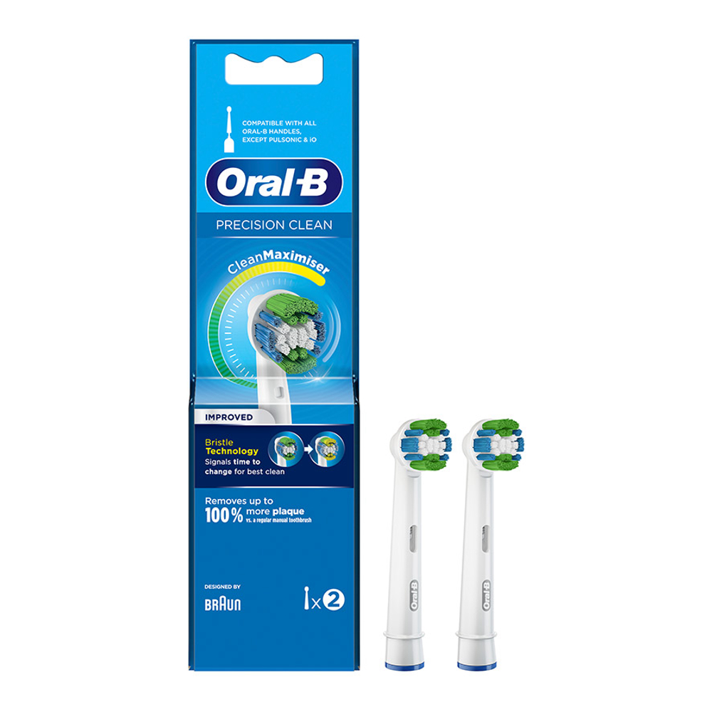 Tête de brosse à dents électrique 'Precision Clean' - 2 Pièces