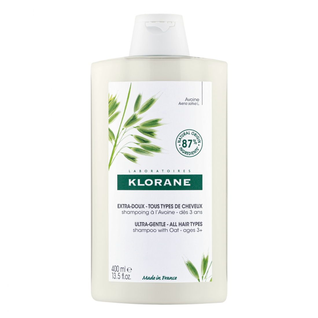 Shampoing Extra-Doux à L'Avoine - 400 ml