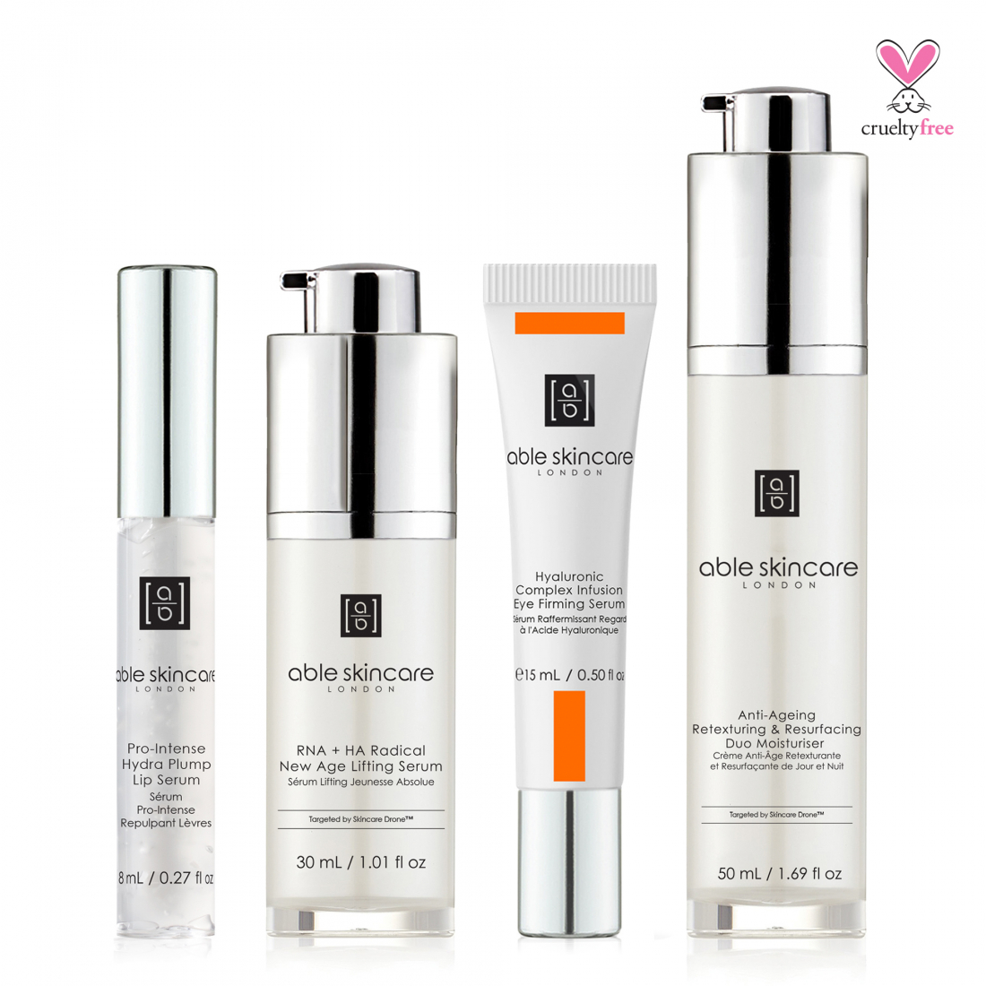 'Age Defy+ Set' Anti-Aging Serum Set - 4 Pieces