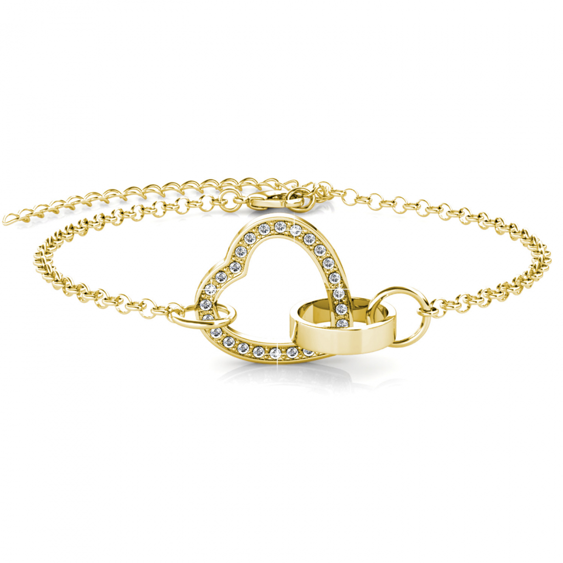 Bracelet 'Locked Heart' pour Femmes