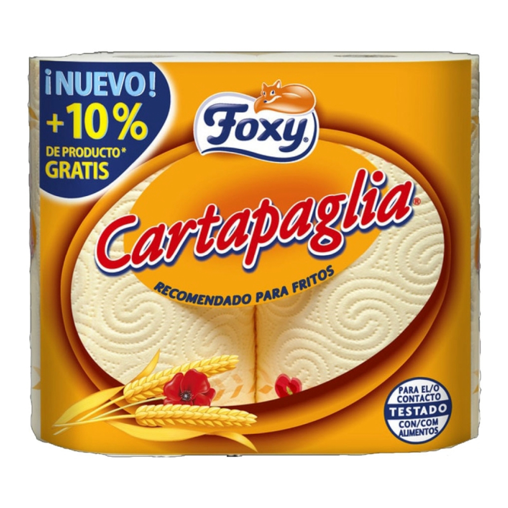 Rouleau de Papier Cuisine 'Cartapaglia' - 2 Pièces