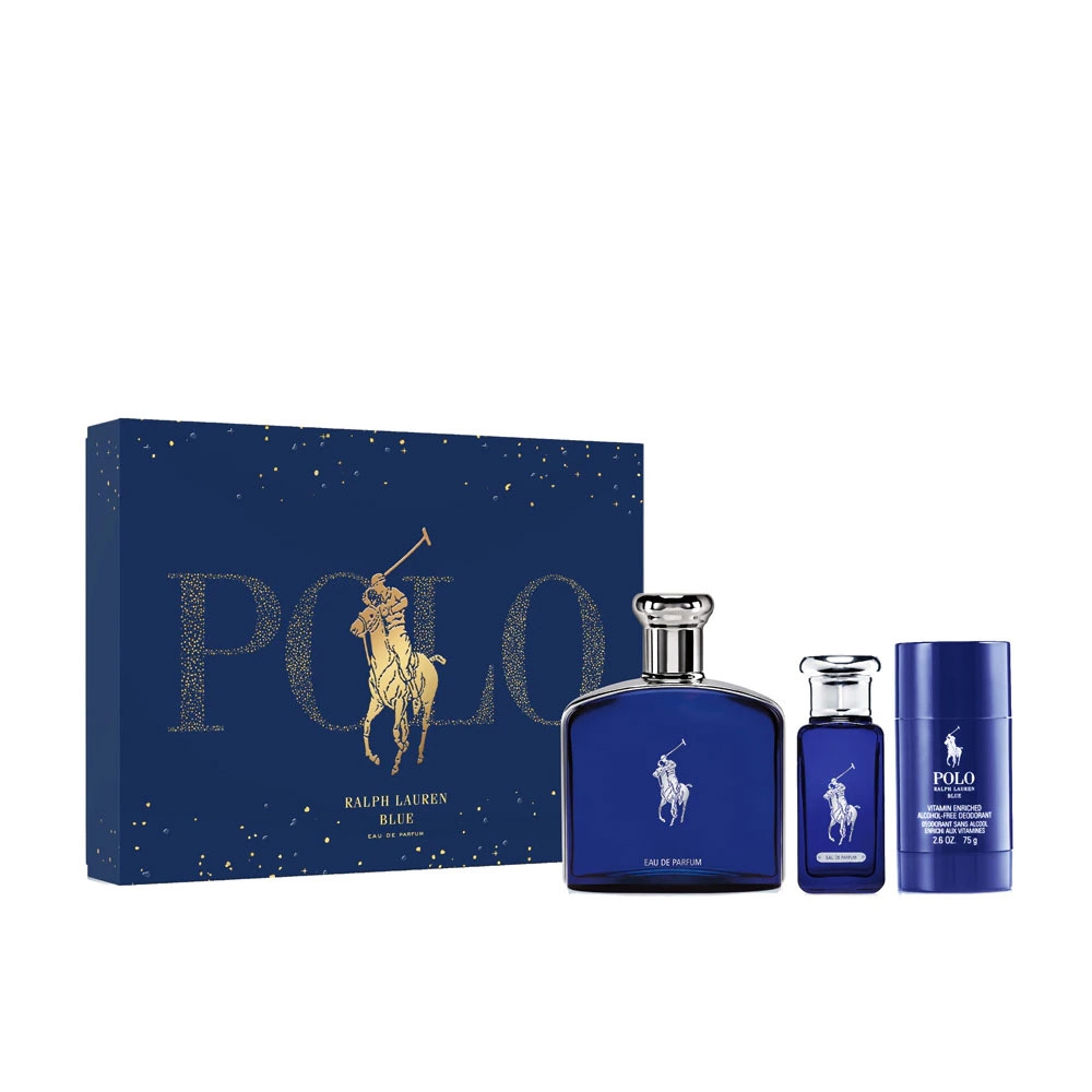 'Polo Blue' Perfume Set - 3 Pieces