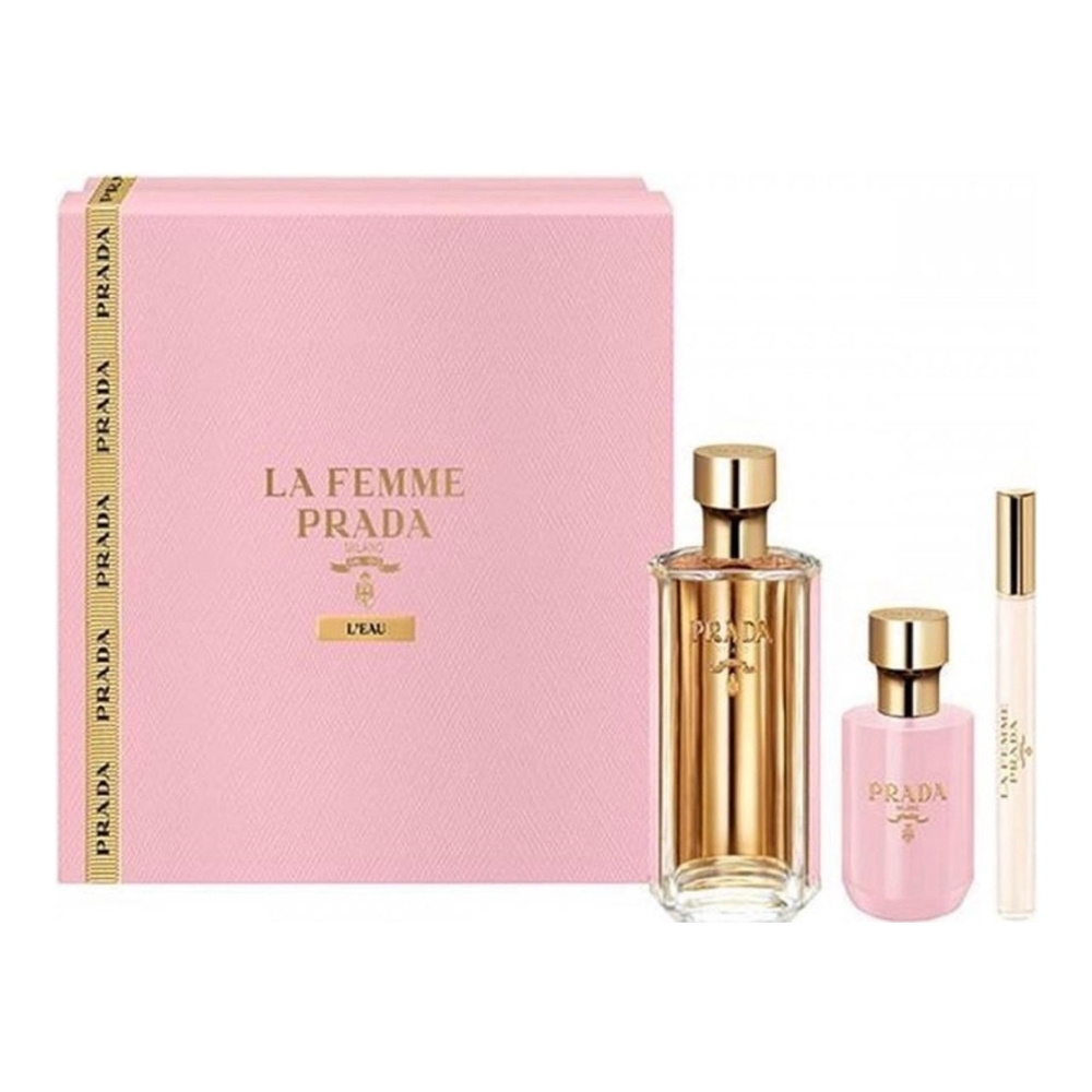 Coffret de parfum 'La Femme L'Eau' - 3 Pièces