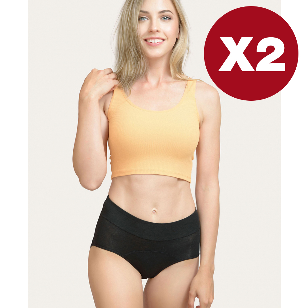 Slips Menstruels 'Indi Light Flow' pour Femmes - 2 Pack