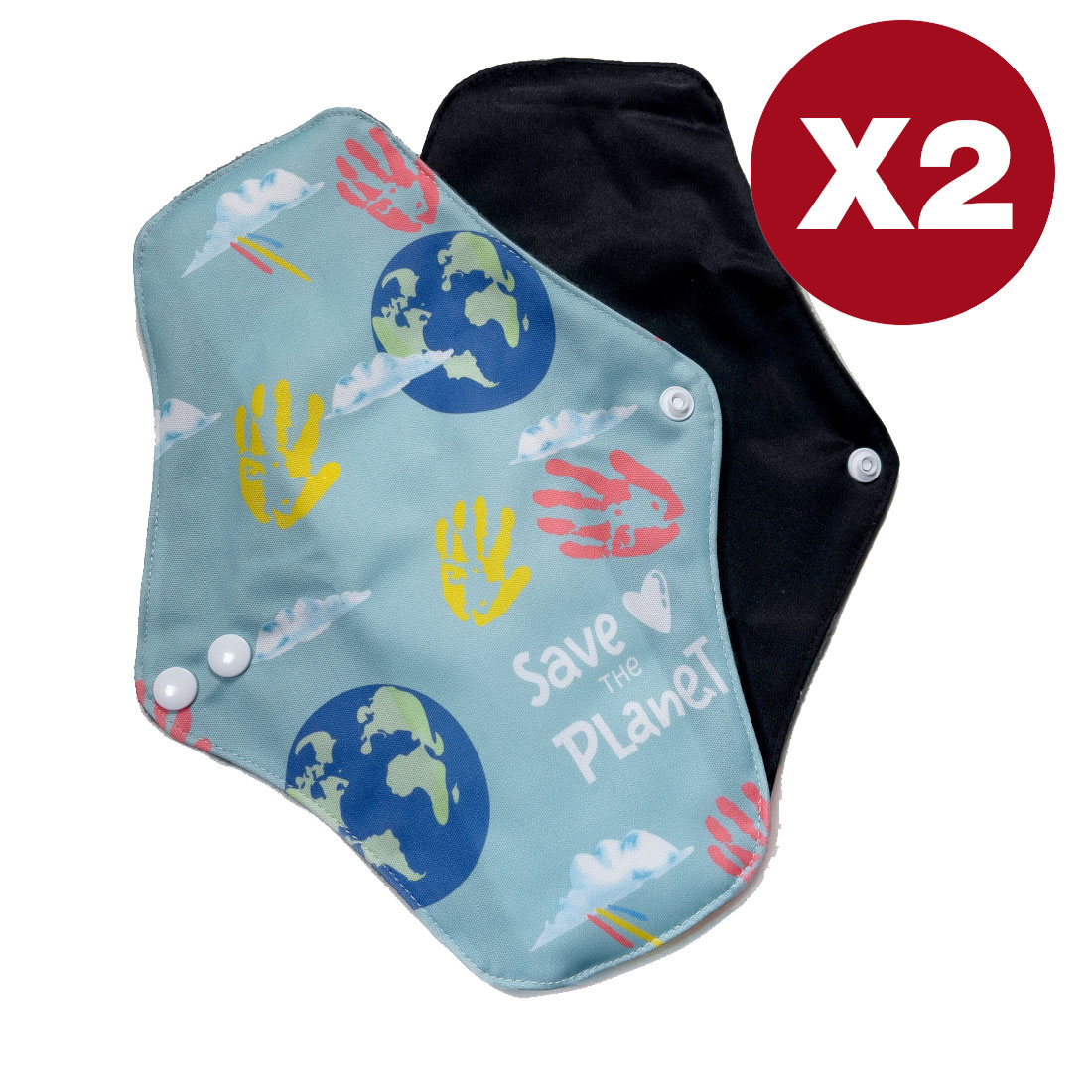 Cotons démaquillants 'Ucare Abundant Absorption Reusable' pour Femmes - 2 Pack