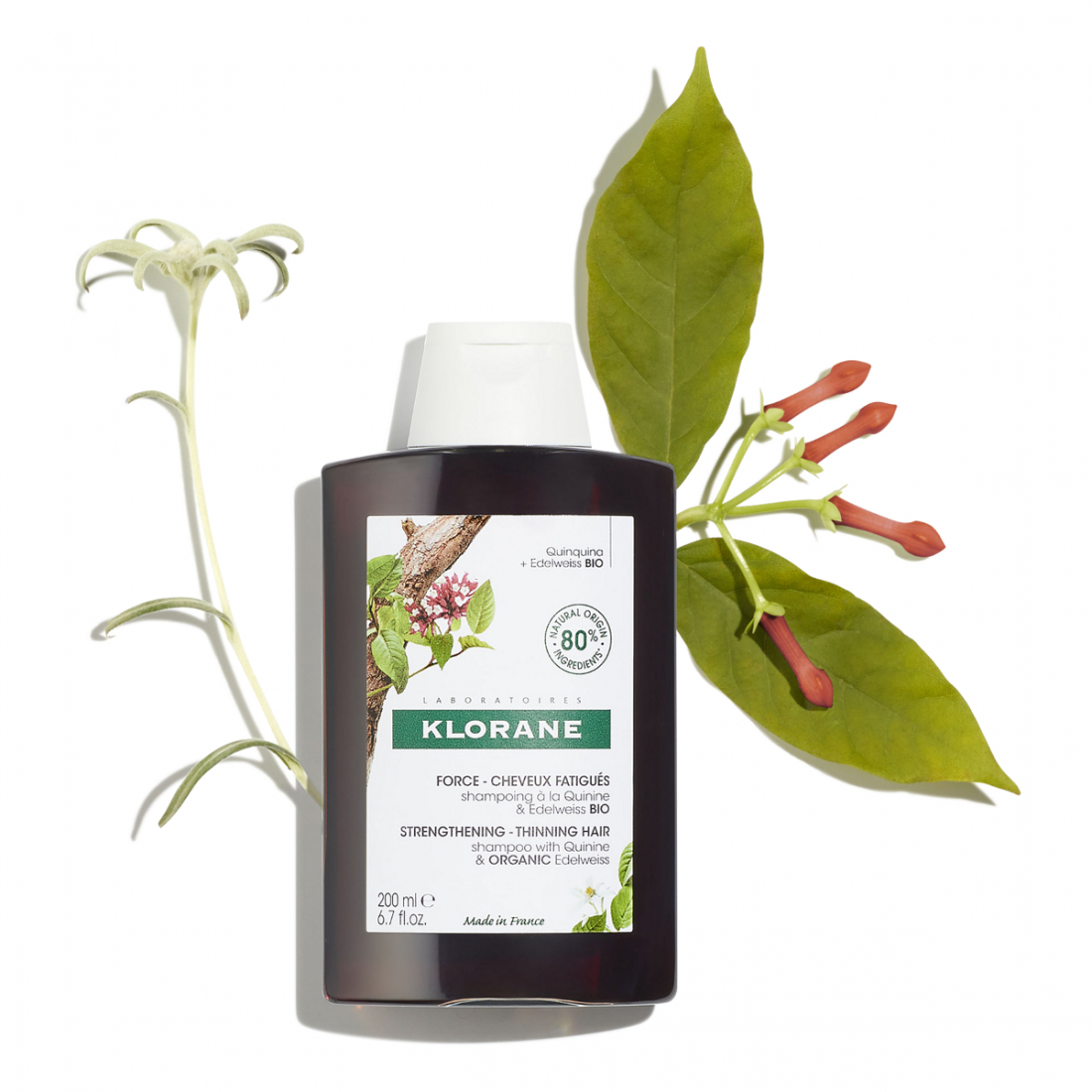 'La Quinine & Edelweiss Bio' Shampoo - 200 ml