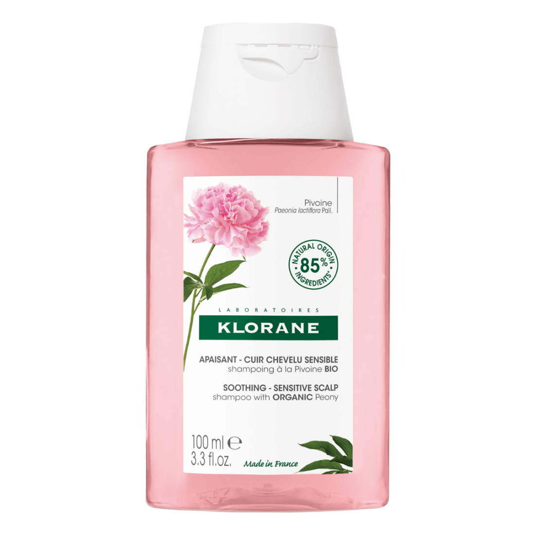 Shampoing À La Pivoine Bio' - 100 ml