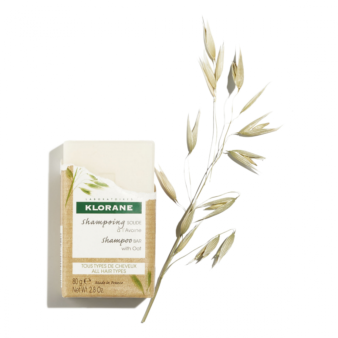 'L'Avoine' Solid Shampoo - 80 g