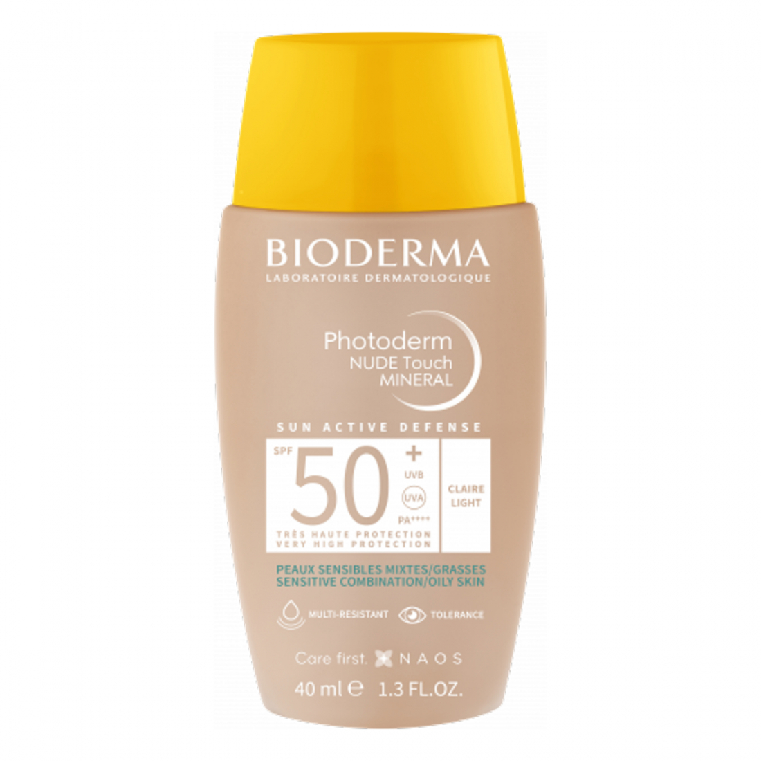 Photoderm Nude Touch Mineral SPF50+ - Claire 40 ml