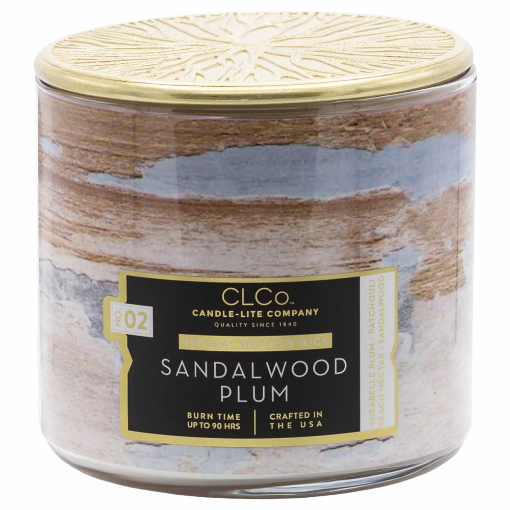 Bougie parfumée 'Sandalwood Plum' - 396 g