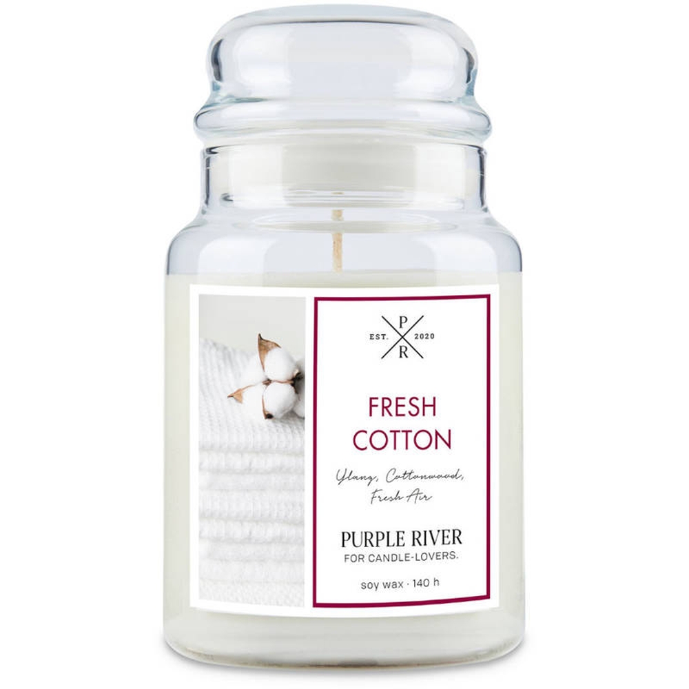 'Fresh Cotton' Scented Candle - 623 g