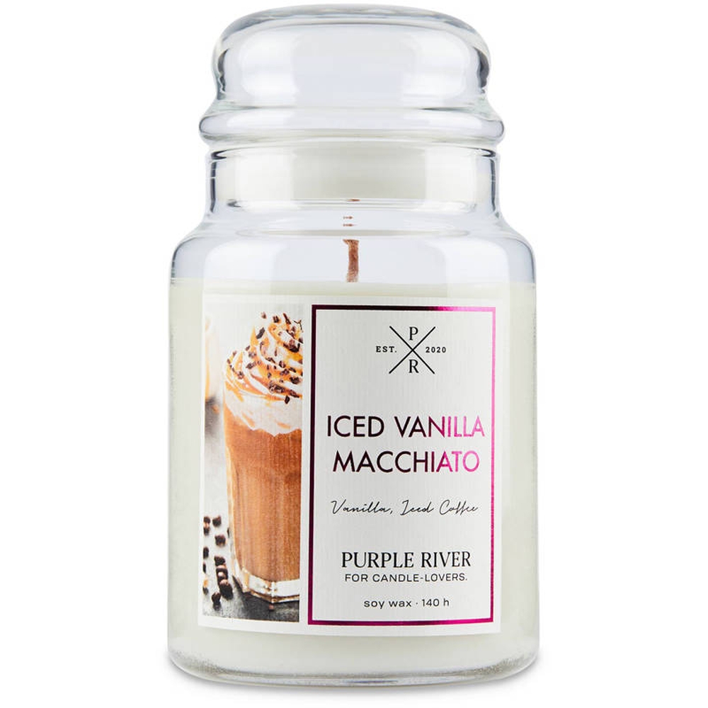 'Iced Vanilla Macchiato' Scented Candle - 623 g