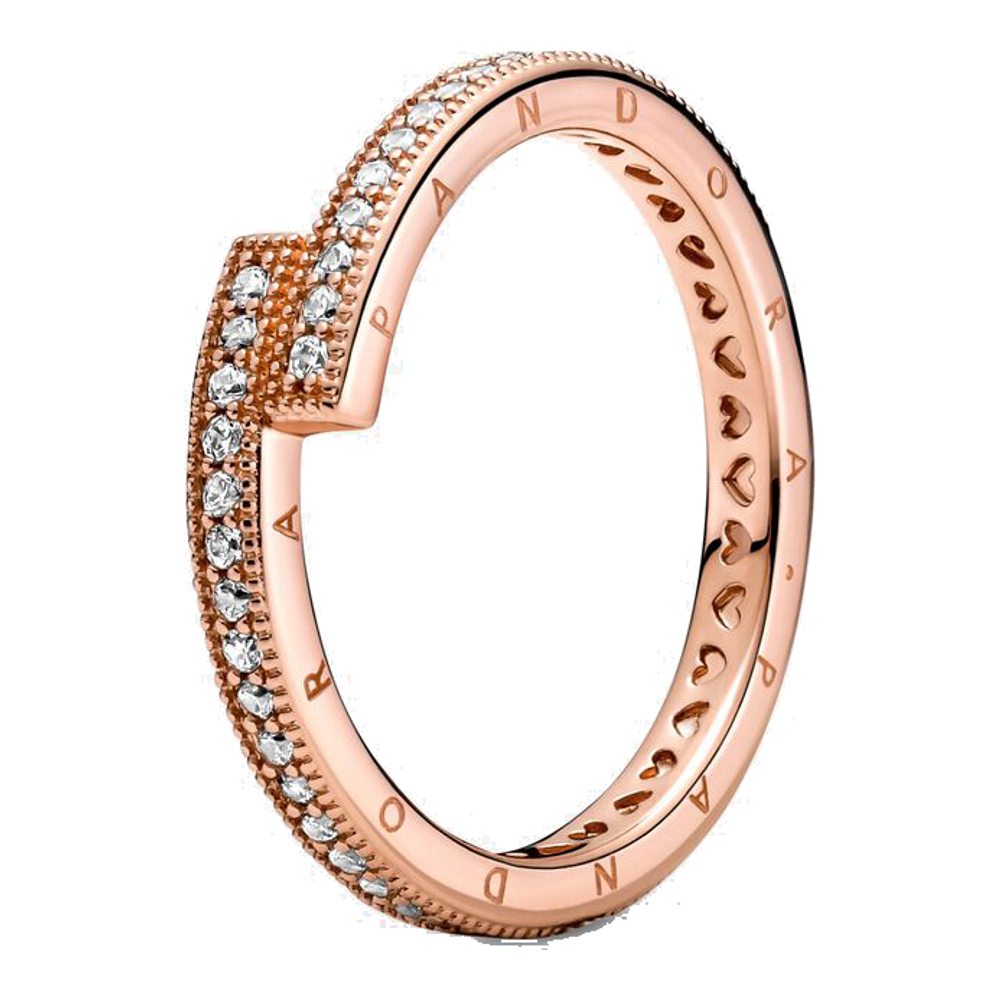 'Sparkling Overlapping' Ring für Damen