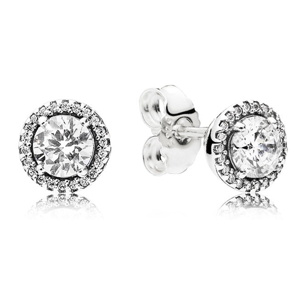 Women's 'Round Sparkly Stud' Earrings