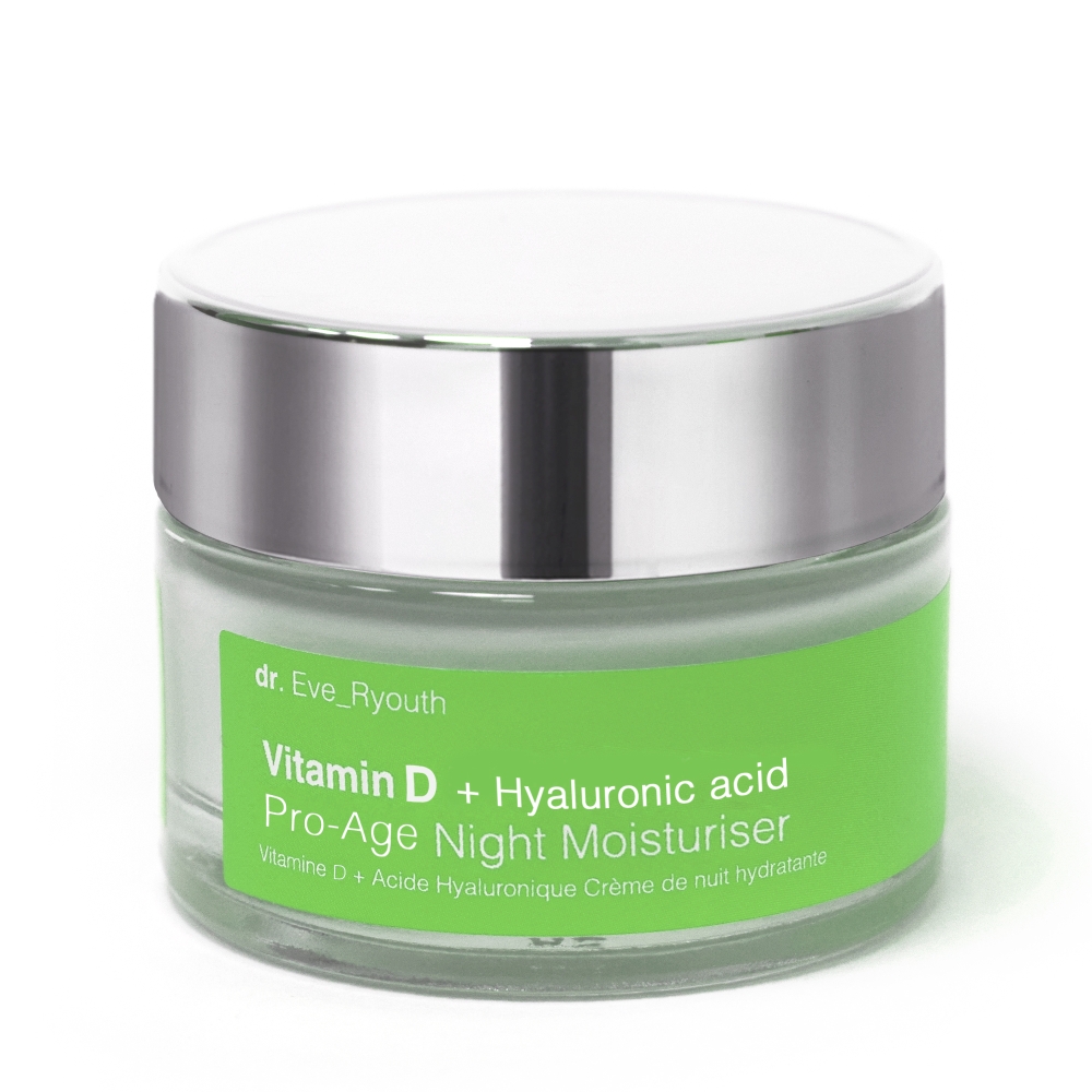 'Vitamin D + Hyaluronic Acid Pro-Age' Night Moisturiser - 50 ml