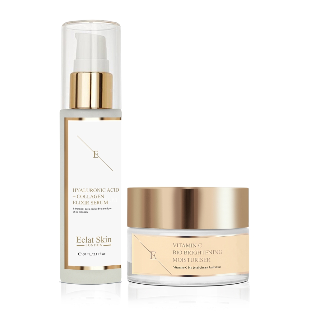 Hydratant, Sérum anti-âge 'Vitamin C Bio + Hyaluronic Acid & Collagen'