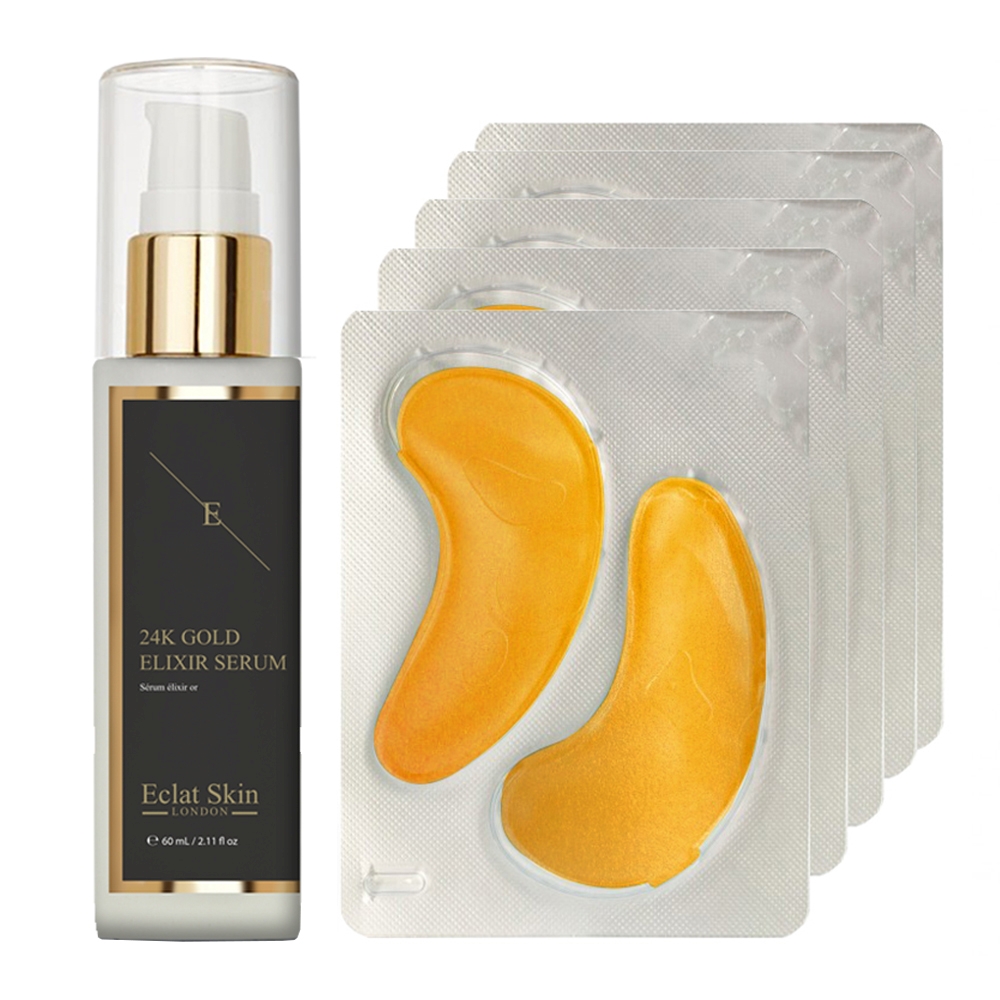 Disques yeux, Sérum anti-rides '24K Gold Collagen'