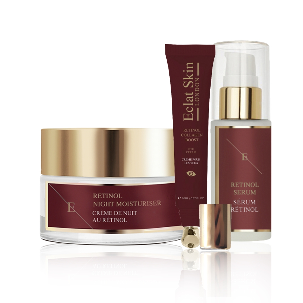 Coffret de soins de la peau 'Retinol Collagen Boost' - 3 Pièces