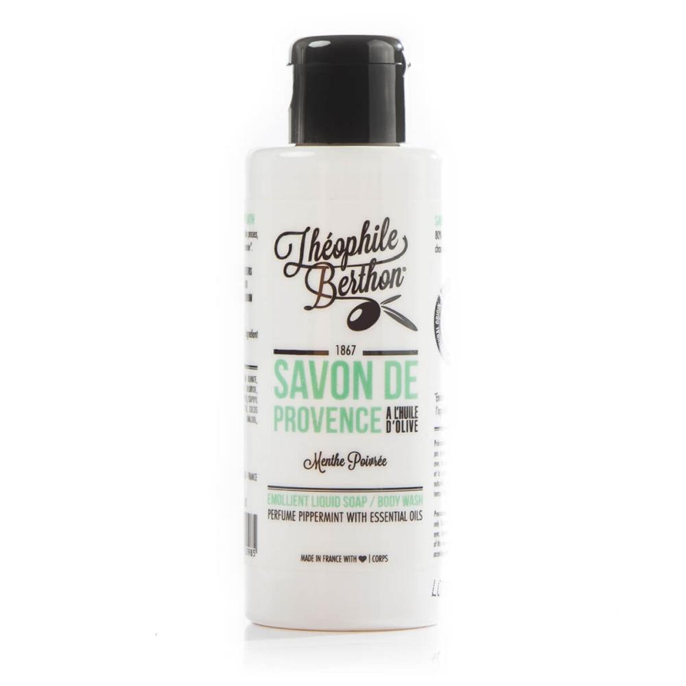 'De Provence Surgras' Liquid Soap - Menthe Poivrée 100 ml