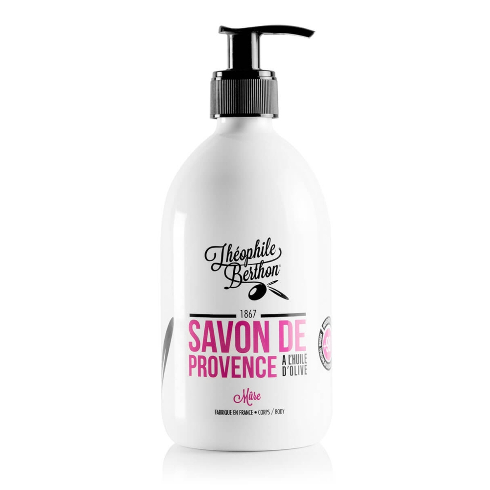 Savon liquide 'De Provence Surgras' - Mûre 500 ml