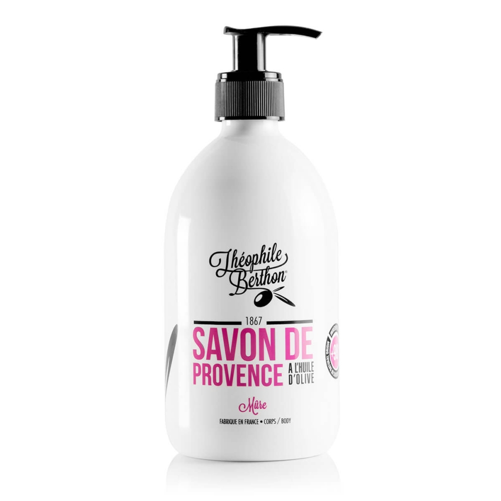 'De Provence Surgras' Liquid Soap - Mûre 500 ml