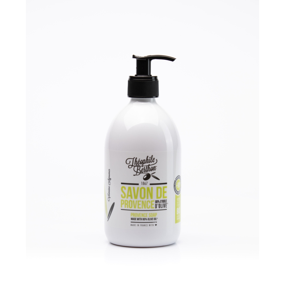 'De Provence Surgras' Liquid Soap - Verveine Agrumes 500 ml