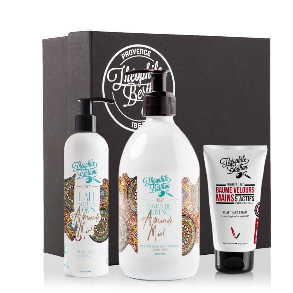 'Delice Amande Miel' Body Care Set - 3 Pieces