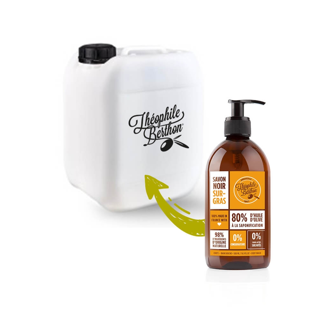 'Noir Surgras' Liquid Soap Refill - Fleur D'Oranger 5 L